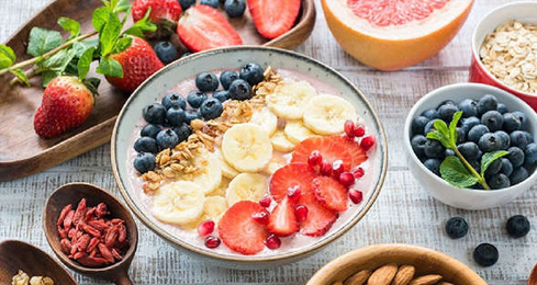 Opciones para el desayuno